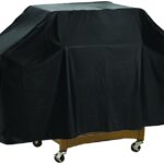 Omaha SPC03-123L Grill Cover, 20 in W, 34 in H, Vinyl, Black