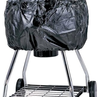 Omaha SPC053L Kettle Grill Cover, 29 in W, 18 in H, Vinyl, Black