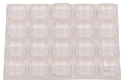 ProSource FE-50770-PS Furniture Bumper Pad, 1/2 in, Square, PU