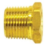 Topring 88.403 Pipe Reducing Bushing, 3/8 x 1/4 in, MNPT x FNPT, Brass