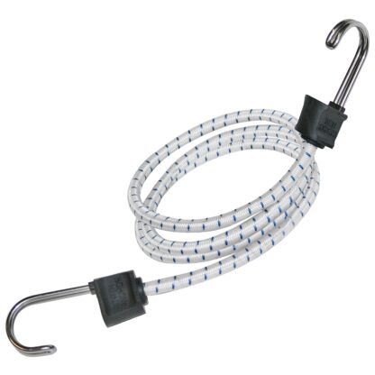 Keeper Twin Anchor 06276 Bungee Cord, 32 in L, Rubber, Hook End