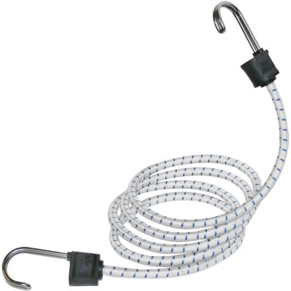 Keeper Twin Anchor 06278 Bungee Cord, 40 in L, Rubber, Hook End