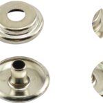 General 1266 Snap Fastener Refill, Solid Brass, Nickel