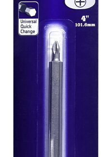 Vulcan 375081OR Screwdriver Bit, Hex Shank, S2 Chrome Molybdenum Steel