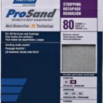 Norton ProSand 07660702630 Sanding Sheet, 11 in L, 9 in W, Coarse, 80 Grit, Aluminum Oxide Abrasive, Paper Backing Sells in Quantity of 50