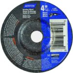 NORTON 66252842014 Grinding Wheel, 4 in Dia, 1/8 in Thick, 5/8 in Arbor, 24 Grit, Extra Coarse