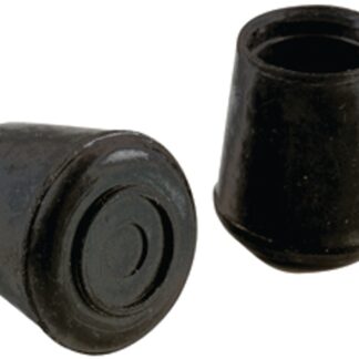 Shepherd Hardware 9126 Furniture Leg Tip, Round, Rubber, Black, 3/4 in Dia Sells in Quantity of 6