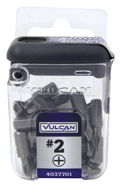 Vulcan 402901OR Screwdriver Bit, Hex Shank, S2 Chrome Molybdenum Steel