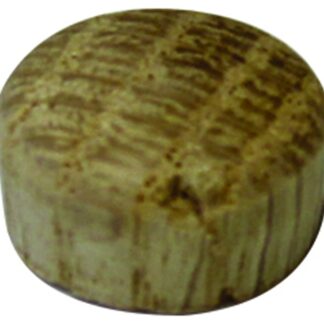 SGA RH-12-OW Round Oak Plug, Wood, 1/2 in Dia