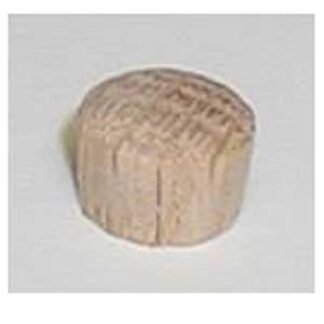 SGA RH-38-MW Round Maple Plug, Wood, 3/8 in Dia