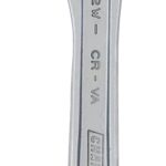 Channellock WIDEAZZ Series 812W Adjustable Wrench, 12 in OAL, 1-1/2 in Jaw, Steel, Chrome, Plain-Grip Handle