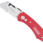 Vulcan KL007 Utility Knife, 2-3/8 in L Blade, 3/4 in W Blade, Steel Blade, 1-Blade, Red Handle