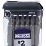 Vulcan 305041OR Screwdriver Bit, Hex Shank, S2 Chrome Molybdenum Steel