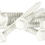 Regal SCP-24-0W Lag Screw, #14 Thread, 2-1/2 in OAL, Aluminum, Powder-Coated