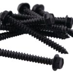 Regal SCP-24-BL Lag Screw, #14 Thread, 2-1/2 in OAL, Aluminum, Powder-Coated