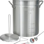 Bayou Classic 3025 Turkey Fryer, LPG, 3.5 gal Oil per Fryers, Silver