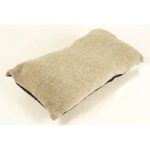 World Famous 5410 Pack Pillow, 19 in L, 11 in W, Siliconeized Hollow Fiber Fill, Micra Fleece/Nylon