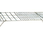 World Famous 738 Campfire Cooking Grill, Steel, Nickel-Plated