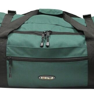 World Famous 1536 Carry-All Duffle, Buckle Shoulder Strap, Polyester, Forest Green