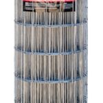 Jackson Wire 10 01 26 14 Welded Wire Fence, 50 ft L, 48 in H, 2 x 4 in Mesh, 12.5 ga Gauge, Galvanized