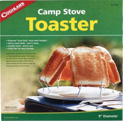 COGHLAN'S 504D Camp Stove Toaster, Steel