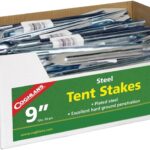 COGHLAN'S 9810 Tent Stake, 9 in L, Steel Sells in Quantity of 50