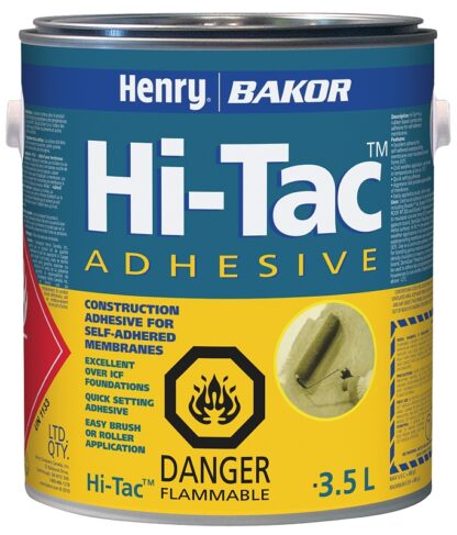 Henry Hi-Tac BK103658 Primer, Yellow, 3.5 L Pail