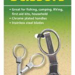 Coghlan's 7600 Folding Scissor, Stainless Steel Blade, Straight Handle