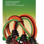 Coghlan's 512 Stretch Cord, 20 in L, Hook End