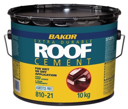 Henry BK81021612 Dry/Wet Roofing Patch, Black, Liquid, 10 L Pail