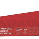 Task Supercut Series T88023 Toolbox Saw, 10 TPI, Soft-Grip Handle, Rubber Handle