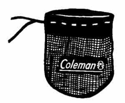 Coleman 2000026608 Slip-On Mantle, For: Coleman 3018, 3022, 3023, 3112, 5130, 5132, 5133, 5134, 5136 Lanterns