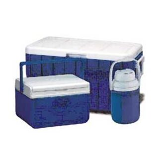 Coleman Chiller 3000000023 Cooler Combo, 48 qt Cooler, Blue, 3 days Ice Retention