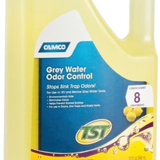 Camco USA 40250 Water Odor Control, Gray, 32 oz Bottle, Liquid, Lemon