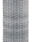 Rangemaster 5936 Poultry Net, 50 ft L, 36 in W, 20 Gauge, Hexagonal Mesh, 1 in Mesh, Galvanized Steel