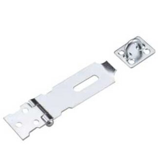 Onward 315XR Regular-Duty Hasp, 120.72 mm L, 32.24 mm W, Steel, Zinc, 10.42 mm Dia Shackle