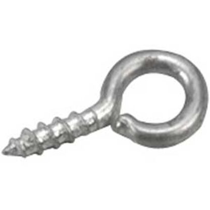 Onward 2512XR Screw Eye, 3/16 in Dia Wire, 22 mm L Thread, 2 in OAL, Metal, Zinc Sells in Quantity of 5