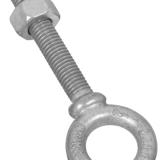 National Hardware N245-159 Eye Bolt, 1/2-13 Thread, 3-1/8 in L Thread, 1 in ID x 1-3/4 in OD Dia Eye, 3-1/4 in L Shank