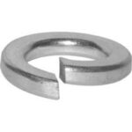 Reliable SLWS12MR Spring Lock Washer, 33/64 in ID, 7/8 in OD, 1/8 in Thick, Stainless Steel, 18-8 Grade Sells in Quantity of 5