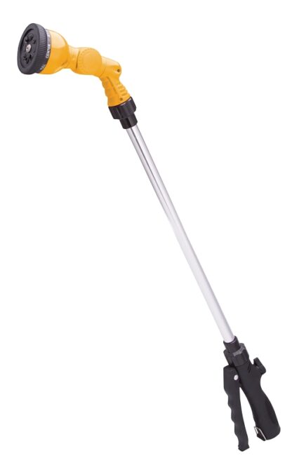 Landscapers Select GW-53571A Watering Wand, 8 -Spray Pattern, Full, Center, Jet, Mist, Angle, Shower, Flat, Cone