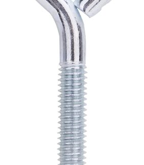 ProSource LR278 Eye Bolt, 8 mm Thread, Machine Thread, 2-1/4 in L Thread, 1-1/4 in Dia Eye, 209 lb Working Load, Steel Sells in Quantity of 10