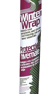 Quest Winter Wrap LWW 45 Flat Wrap Netting, 40 ft L, 20 in W, Polypropylene, White