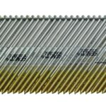 SENCO A302000 Finish Nail, 2 in L, 15 Gauge, Steel, Bright Basic, Brad Head, Smooth Shank