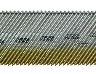 SENCO A302000 Finish Nail, 2 in L, 15 Gauge, Steel, Bright Basic, Brad Head, Smooth Shank