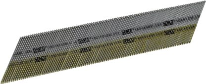 SENCO A302500 Finish Nail, 2-1/2 in L, 15 Gauge, Steel, Bright Basic, Brad Head, Smooth Shank