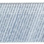 SENCO RH25EAA Finish Nail, 2-1/2 in L, 16 Gauge, Galvanized Steel, T-Shaped Head, Smooth Shank