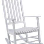 Seasonal Trends KN 28W Rocking Box Chair, 34 in D, 45-3/4 in H, 250 Ibs Capacity