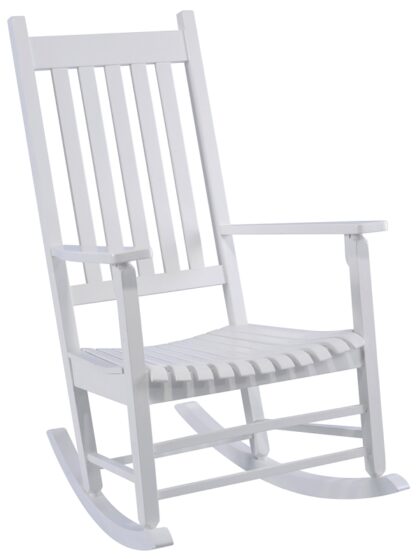 Seasonal Trends KN 28W Rocking Box Chair, 34 in D, 45-3/4 in H, 250 Ibs Capacity