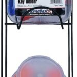 ProSource M59995 Display Rack, 2 Jar, 10 lb, 6-1/8 in OAW, 6 in OAD, 14-3/4 in OAH, 2-Shelf, Black Sells in Quantity of 2