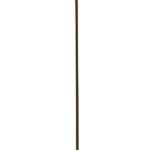 Landscapers Select 5195714 Shepherd Hook, 24 in L, 84 in H, Steel, Hammertone Bronze, Matte, Floor Standing Mounting